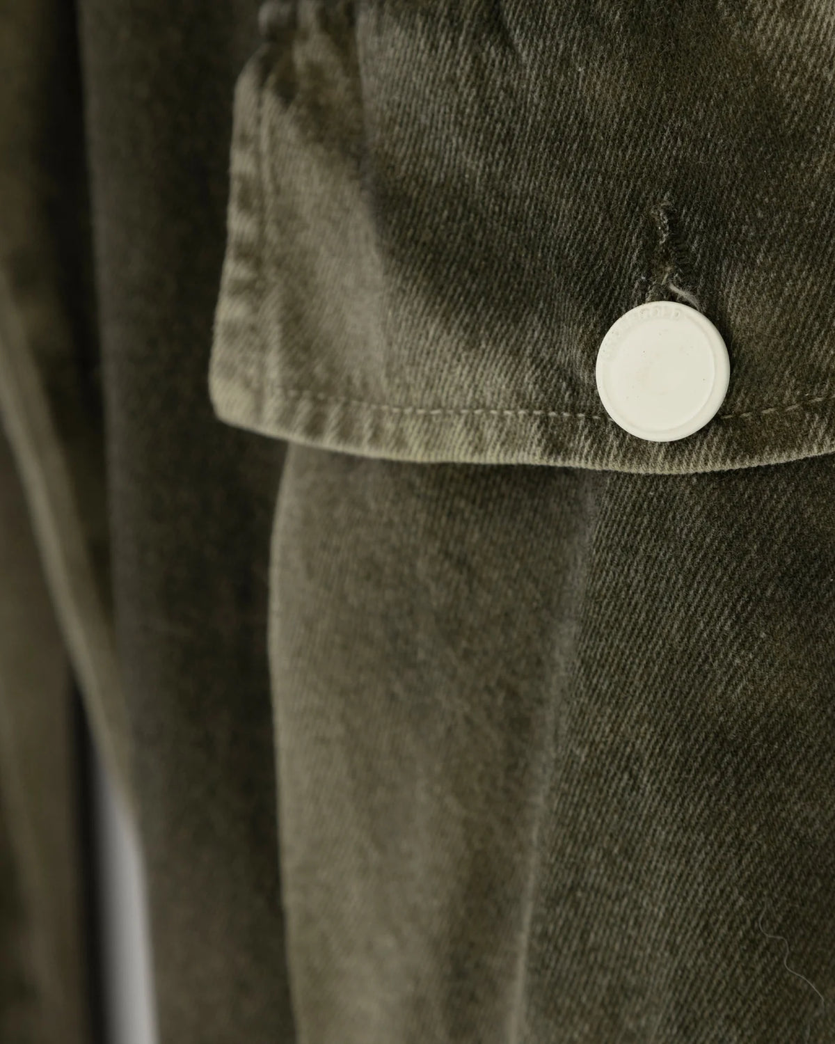 W BASIC MULTI-POCKET CARGO JEAN WASHED GREEN