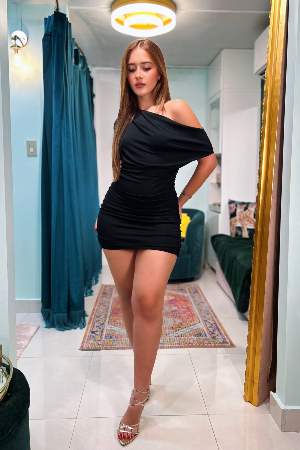 NOIR ATTRACTION DRESS