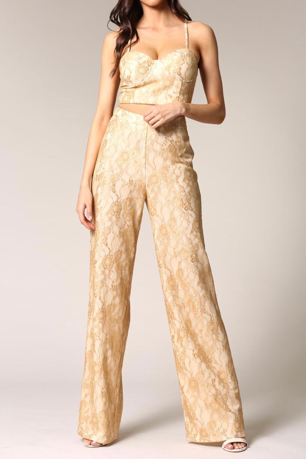 GOLDEN LACE SET
