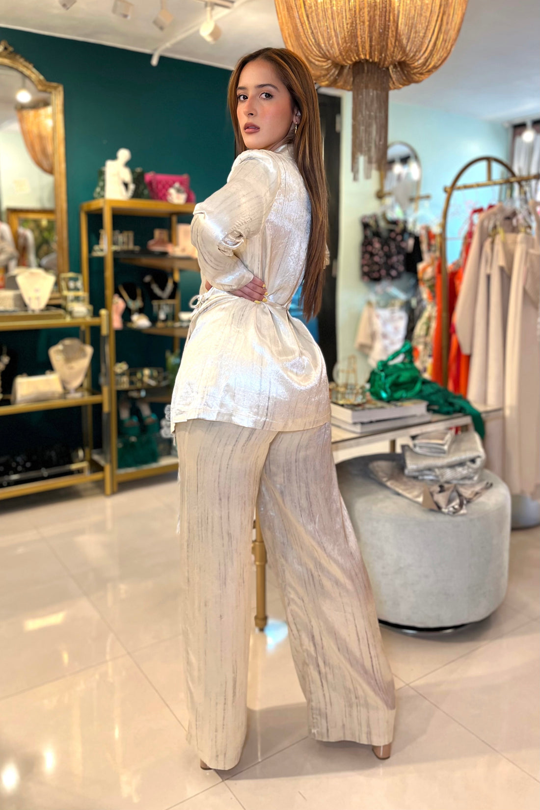 BEYSA BLAZER PANT SET