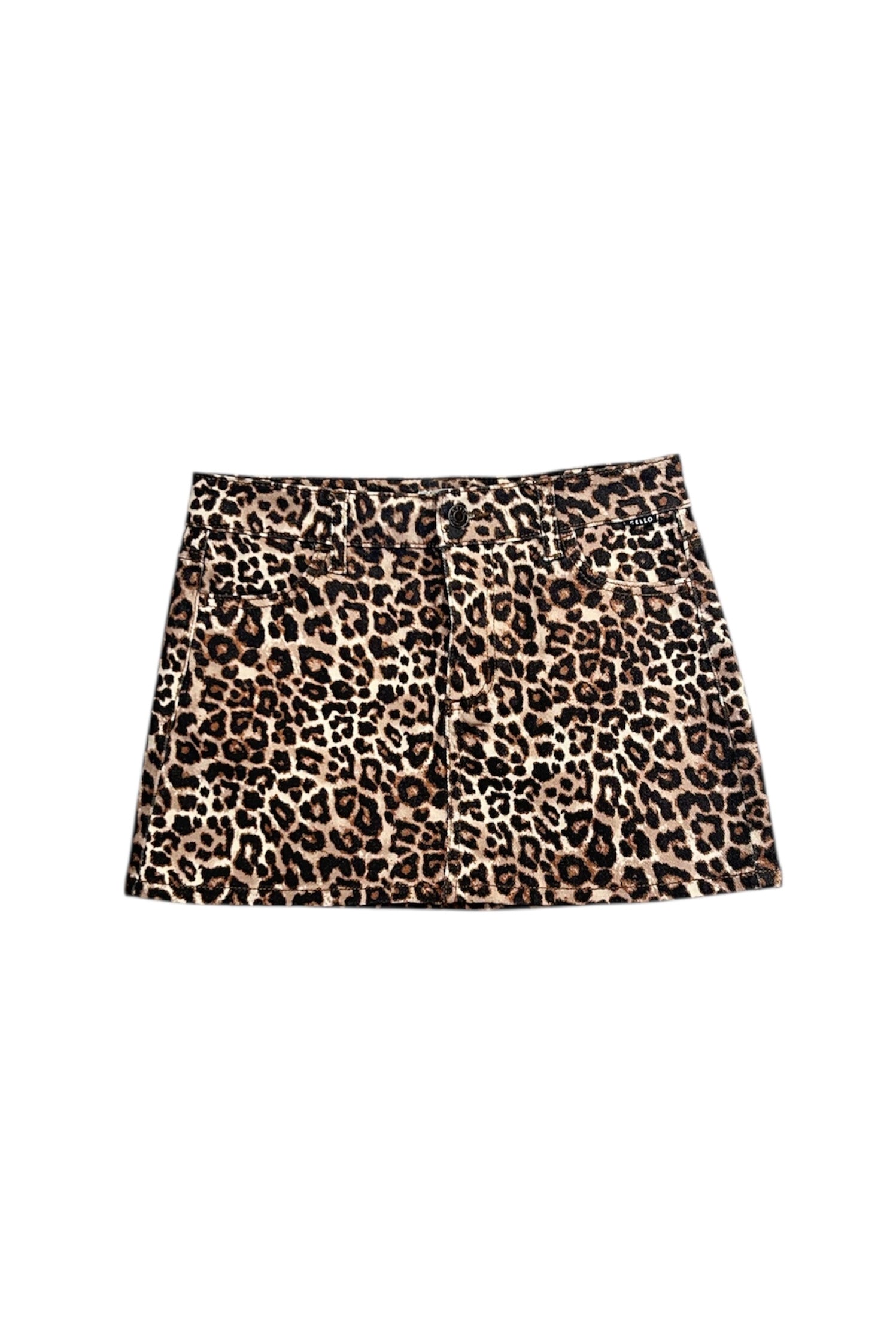 TIARA LEOPARD MINI SKIRT