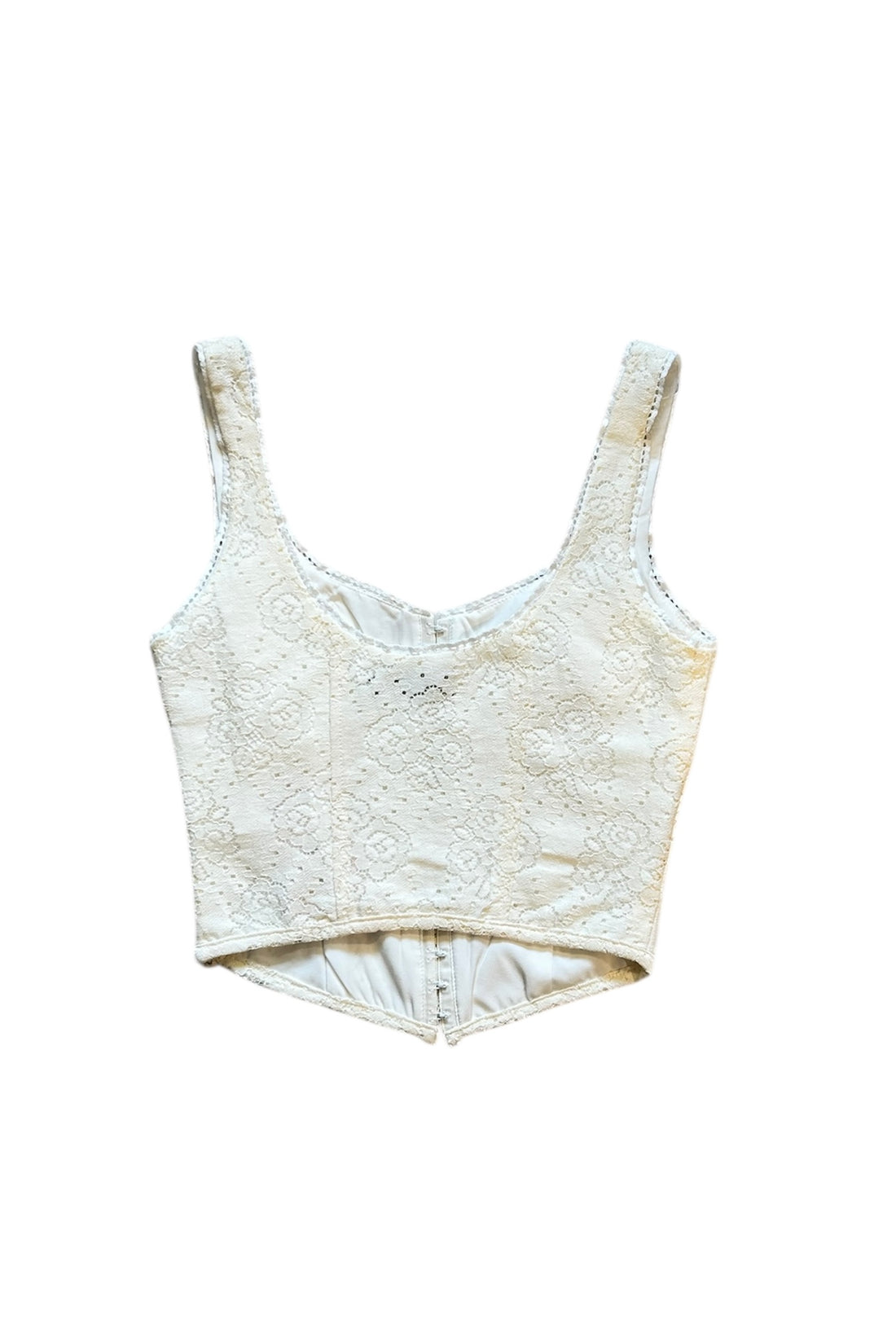 SOLEIL CORSET TOP IVORY