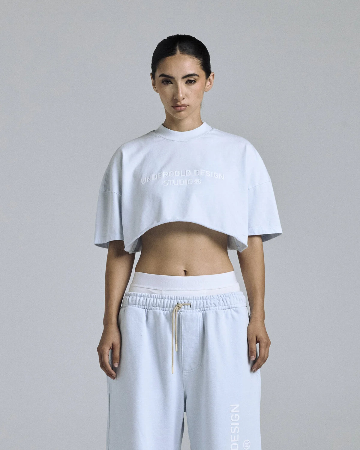 GENESIS PT02 BASIC CROP TOP SKY BLUE