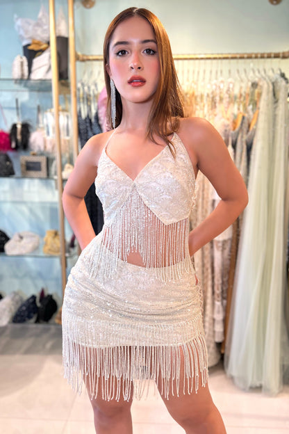 OPHIRA BEADING SKIRT SET