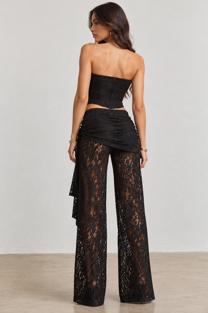 CARMELIA LACE PANT SET