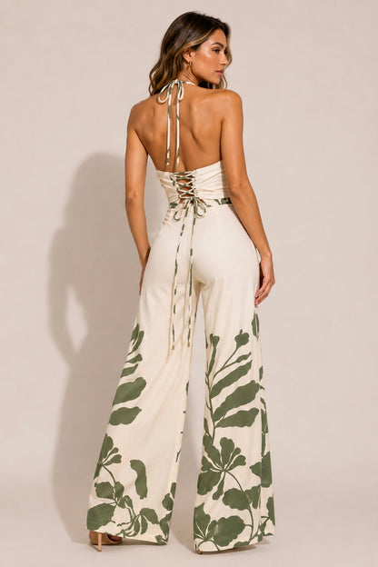 MIREYA LEAVE PANT SET