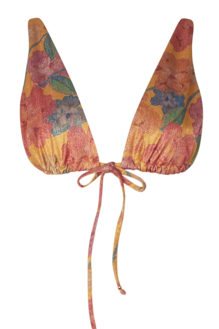 SELMA &amp; SARAH ORANGE DORE SWIMSUIT