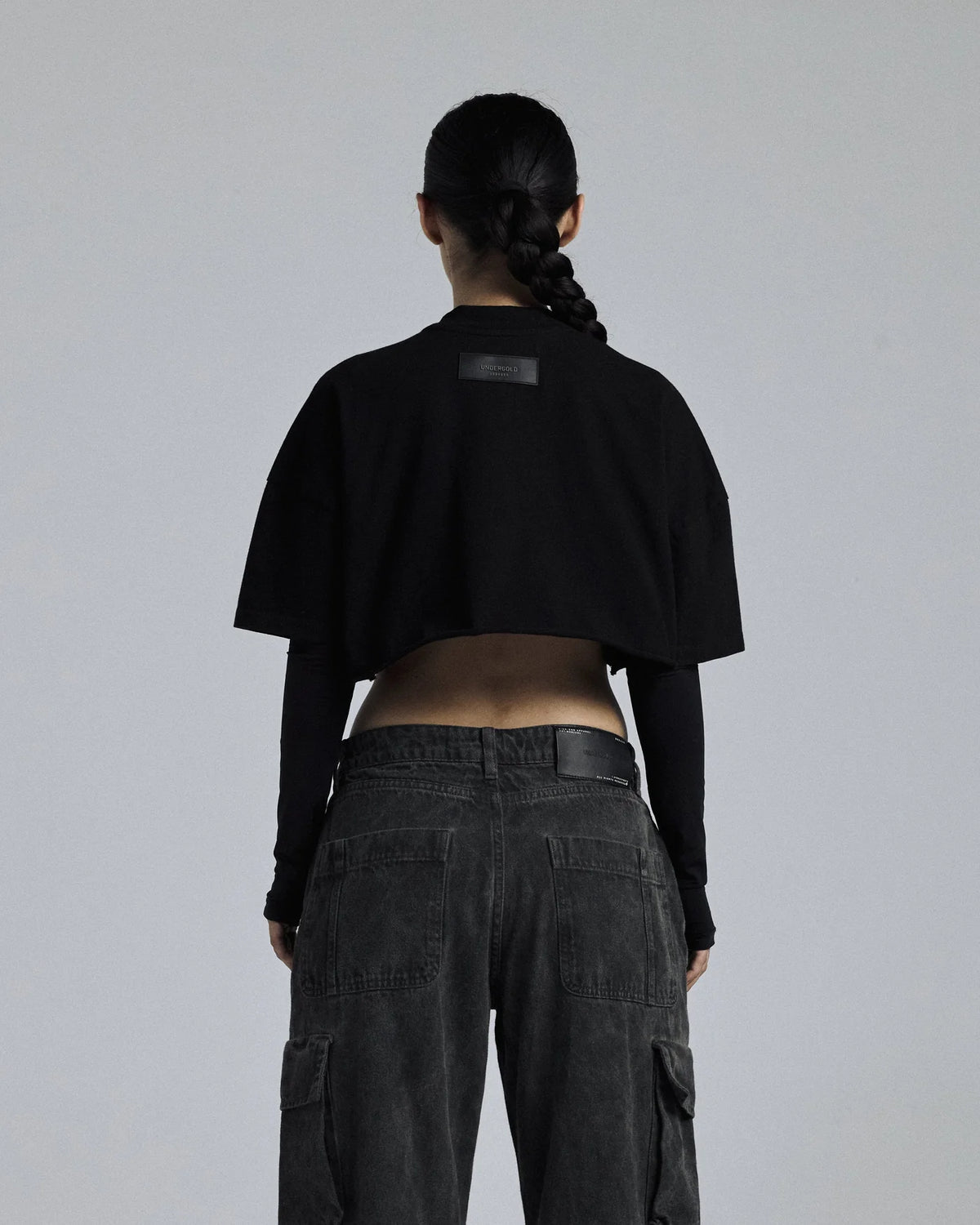 GENESIS PT02 TORCH CROP TOP BLACK