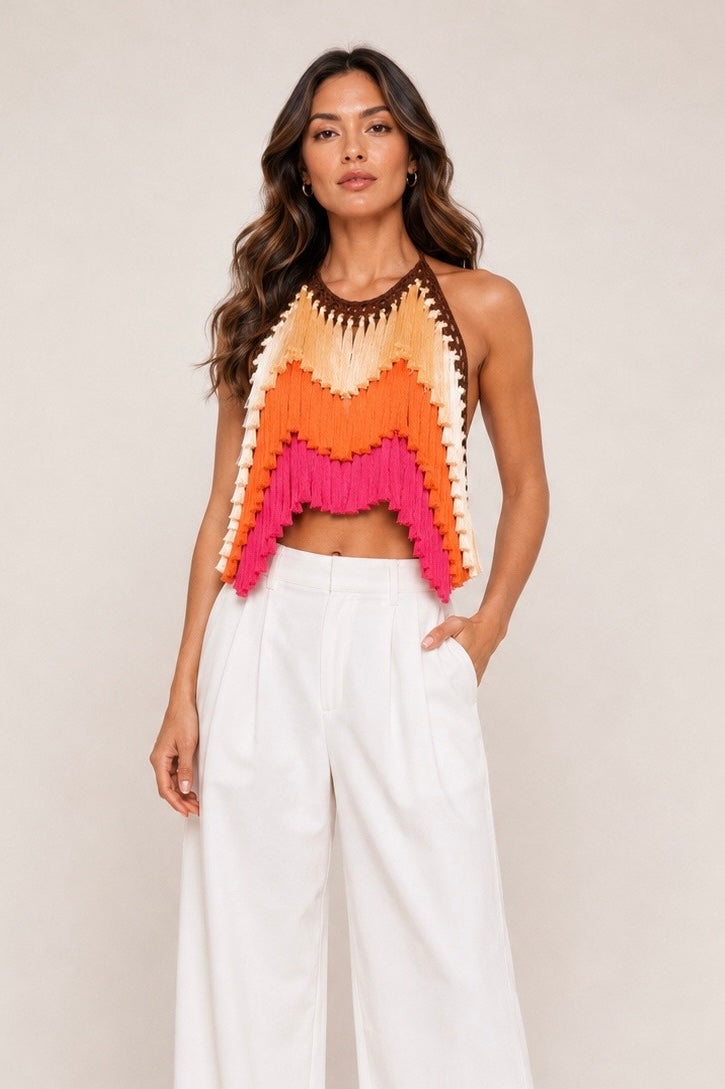 JAMEL CROCHET TOP