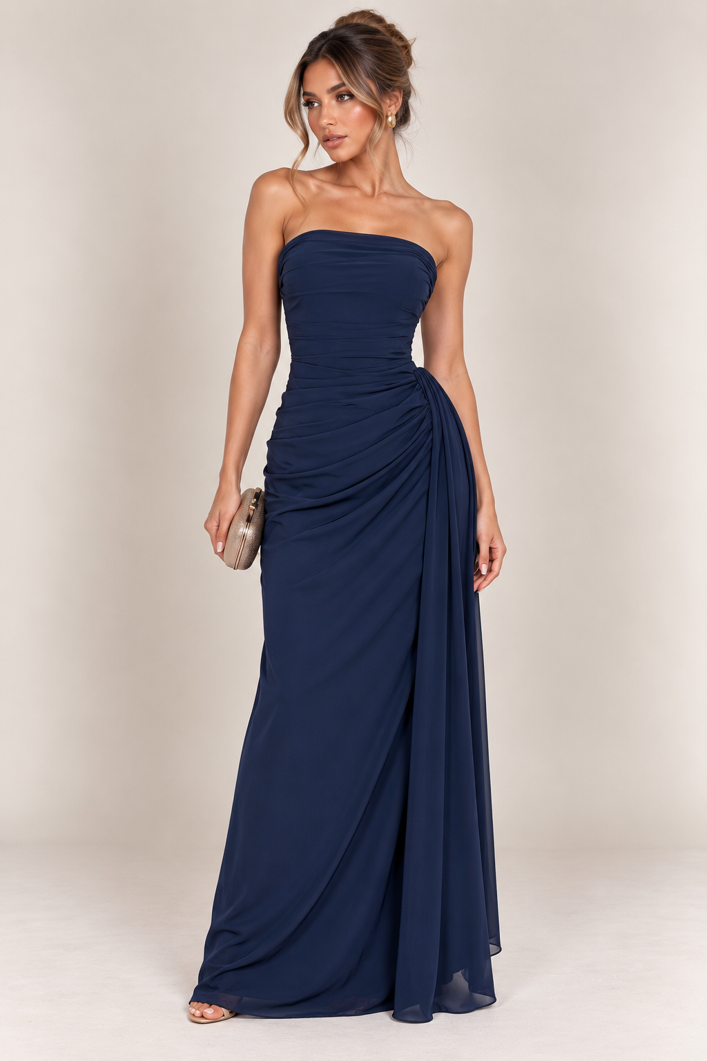 ANISTA FORMAL NAVY DRESS