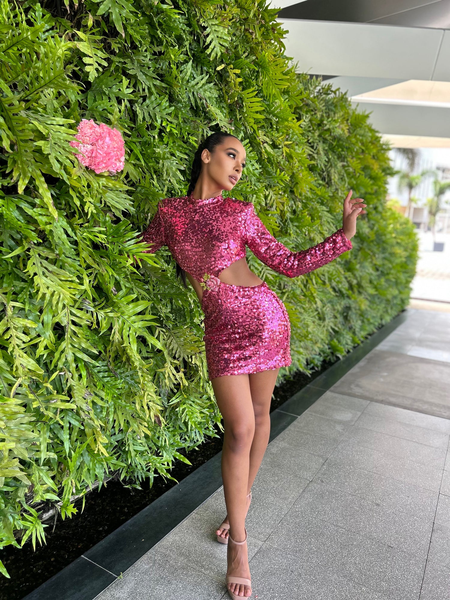 HAILEY SEQUIN DRESS