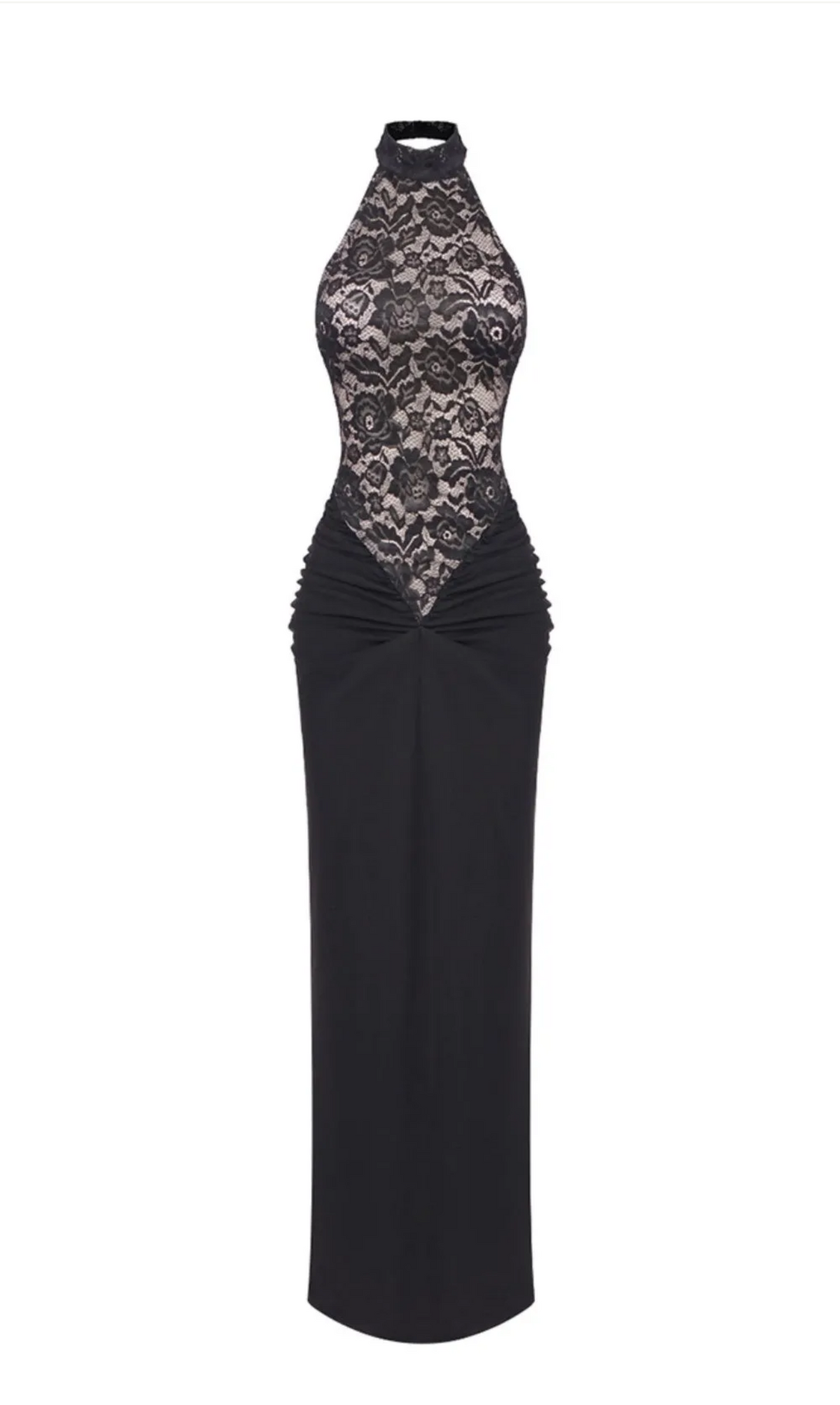 CALLIE MESH MAXI DRESS