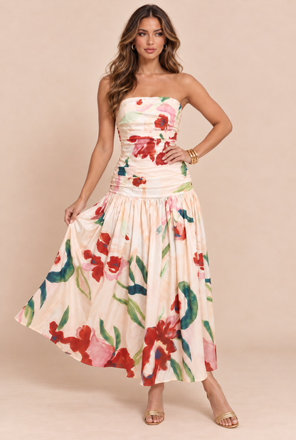 MELVA FLOWER DRESS