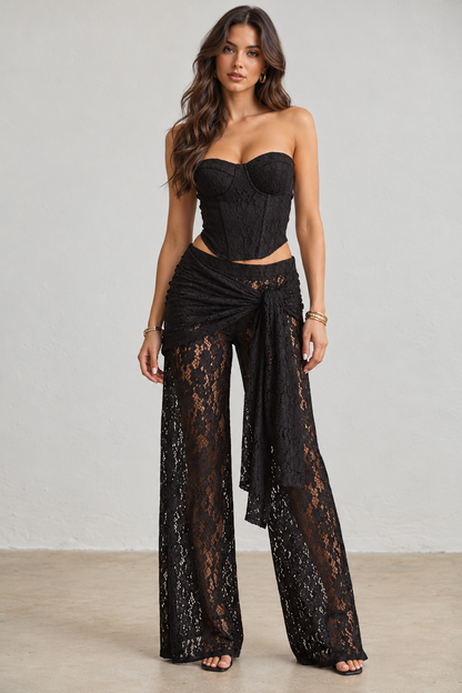 CARMELIA LACE PANT SET