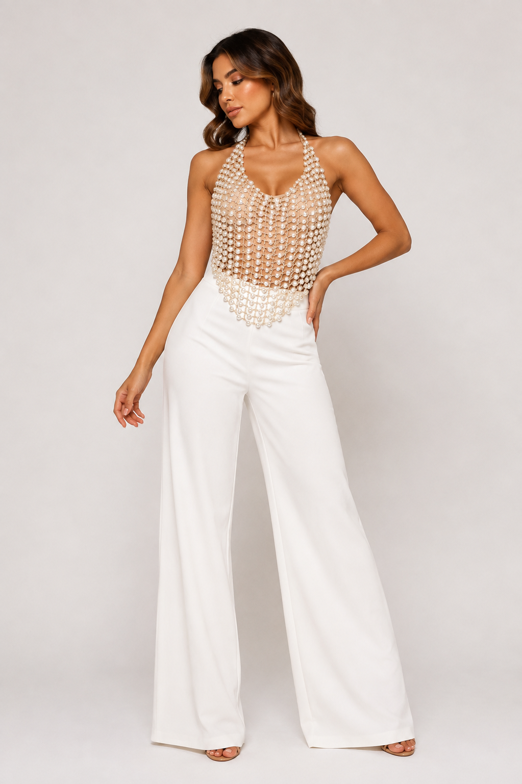SERAYA PEARLS PANT SET
