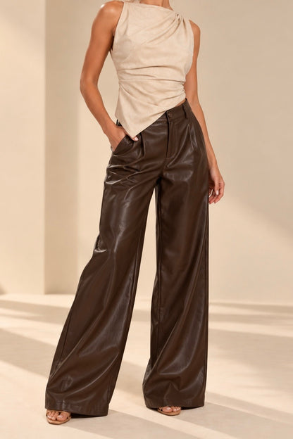 AMELLE LEATHER PANT
