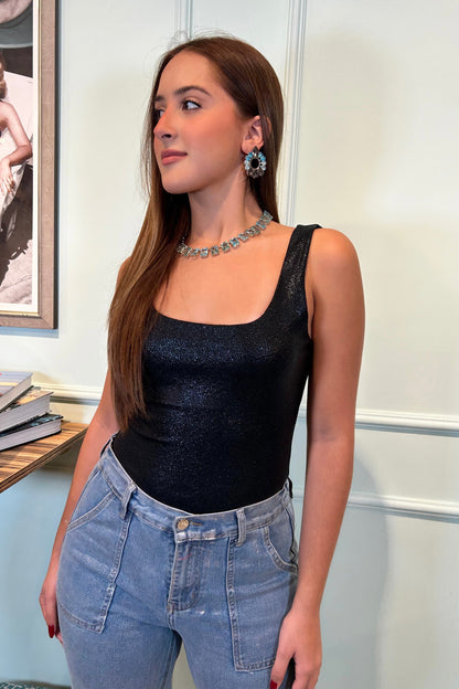 KEY FOIL BODYSUIT