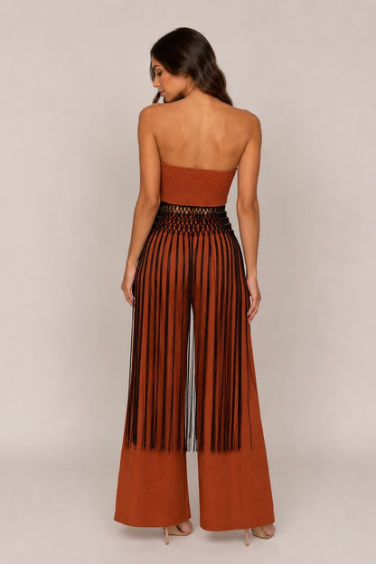 PALOMA FRINGE PANT SET