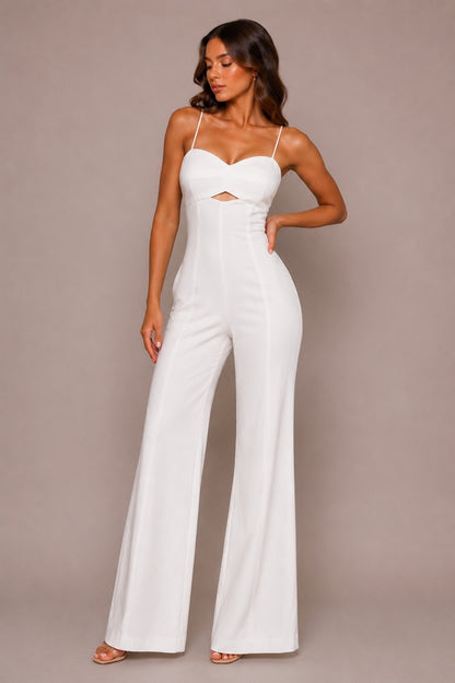 WELISA WHITE JUMPSUIT