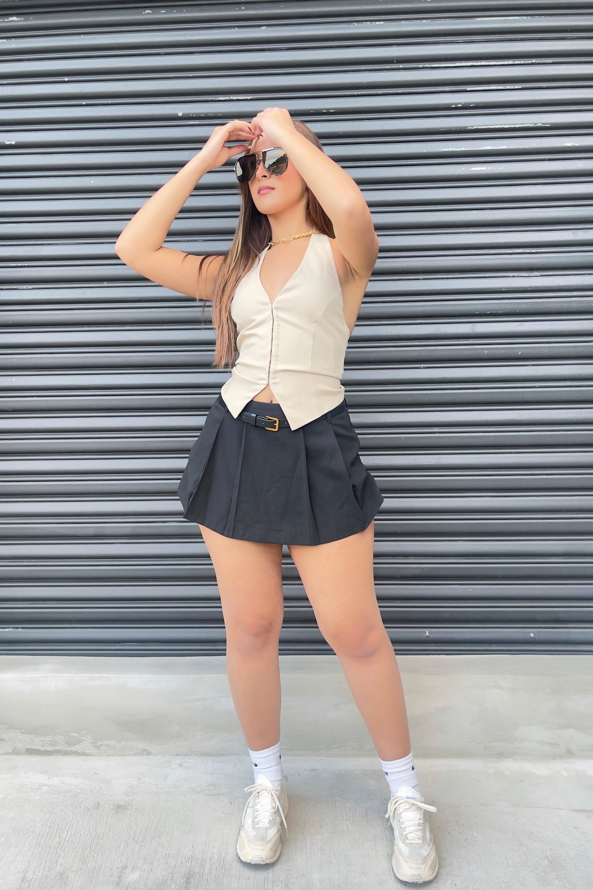 SHARON HALTER VEST TOP
