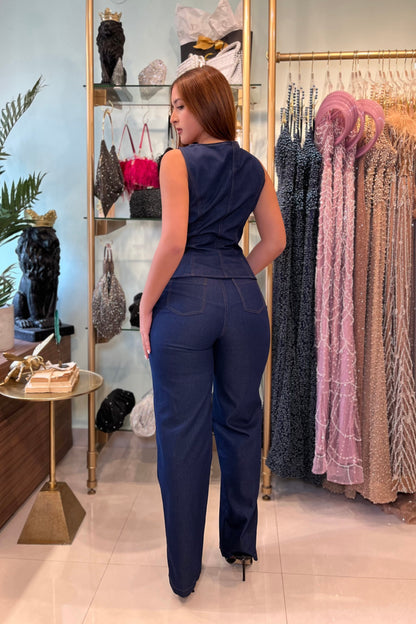 XYRA TAILORED PANT SET