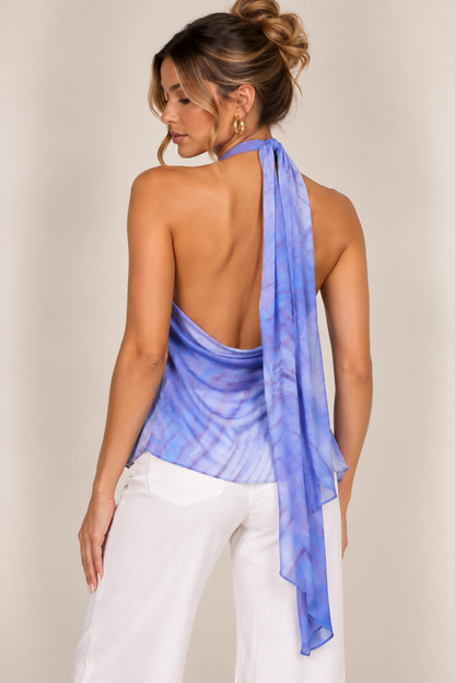 MERLINA BLUE/PURPLE TOP