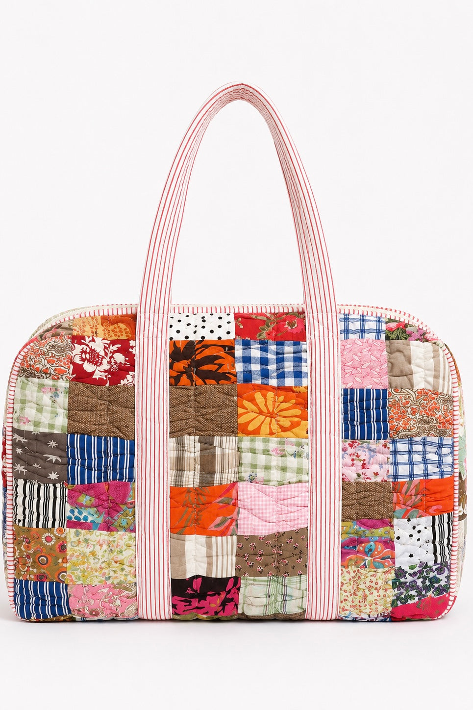 PATCHWORK DUFFLE BAG