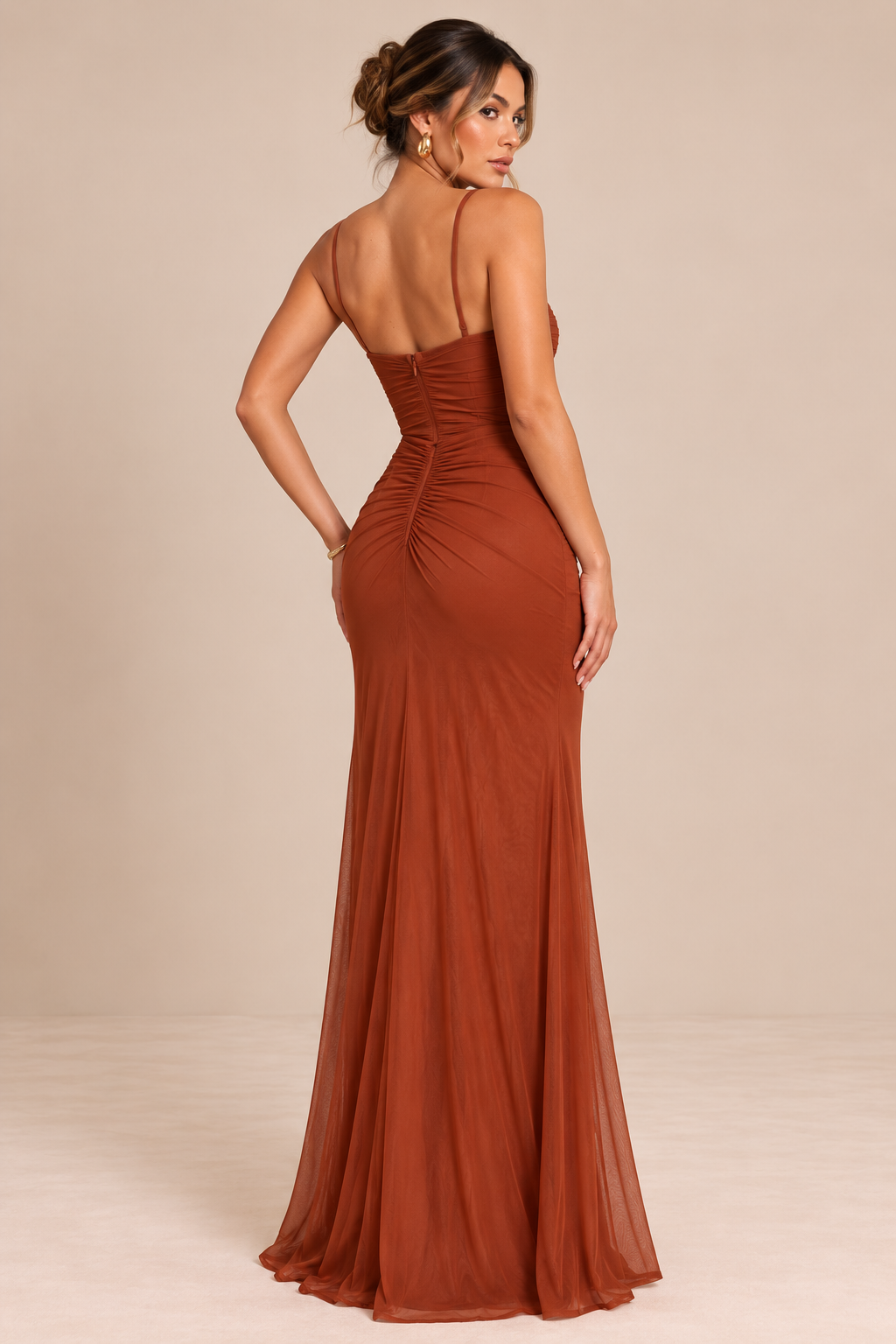 FEY RUST FORMAL DRESS