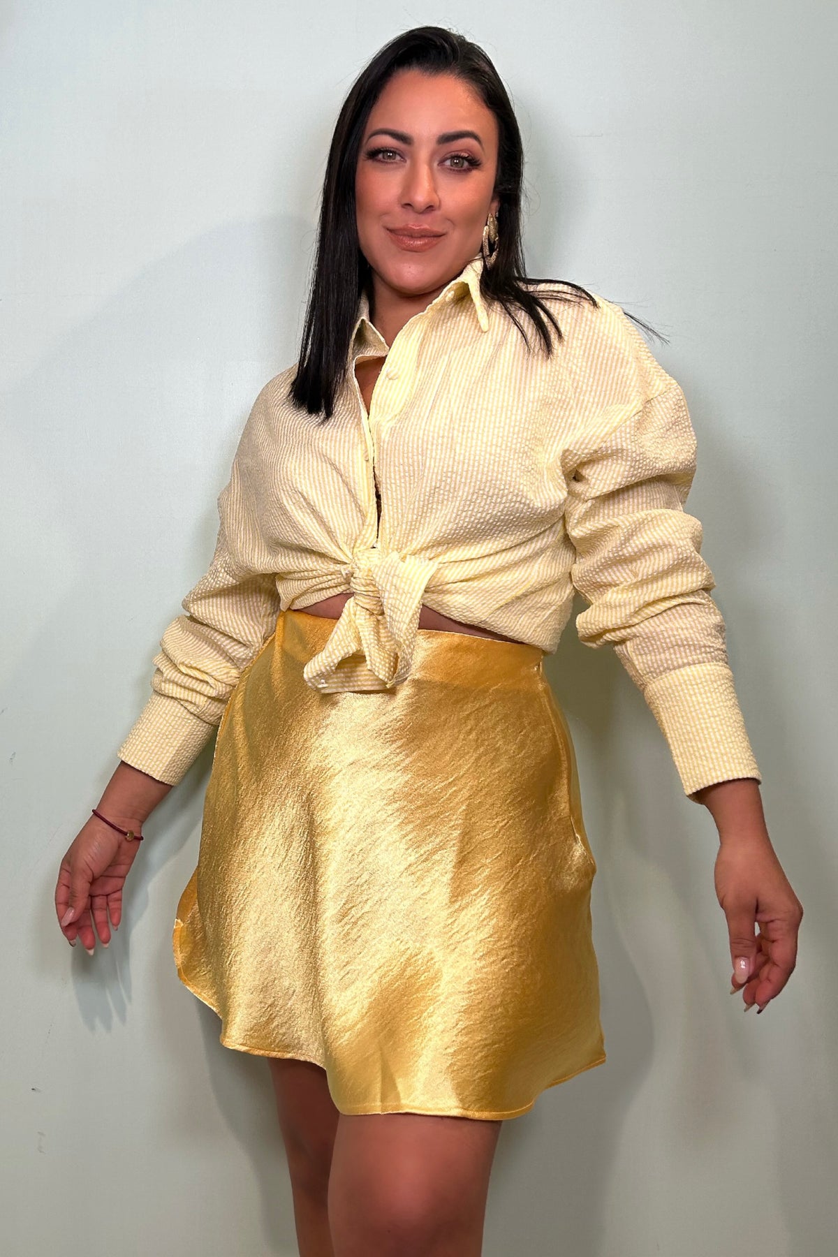 DULCIE SILK SKIRT