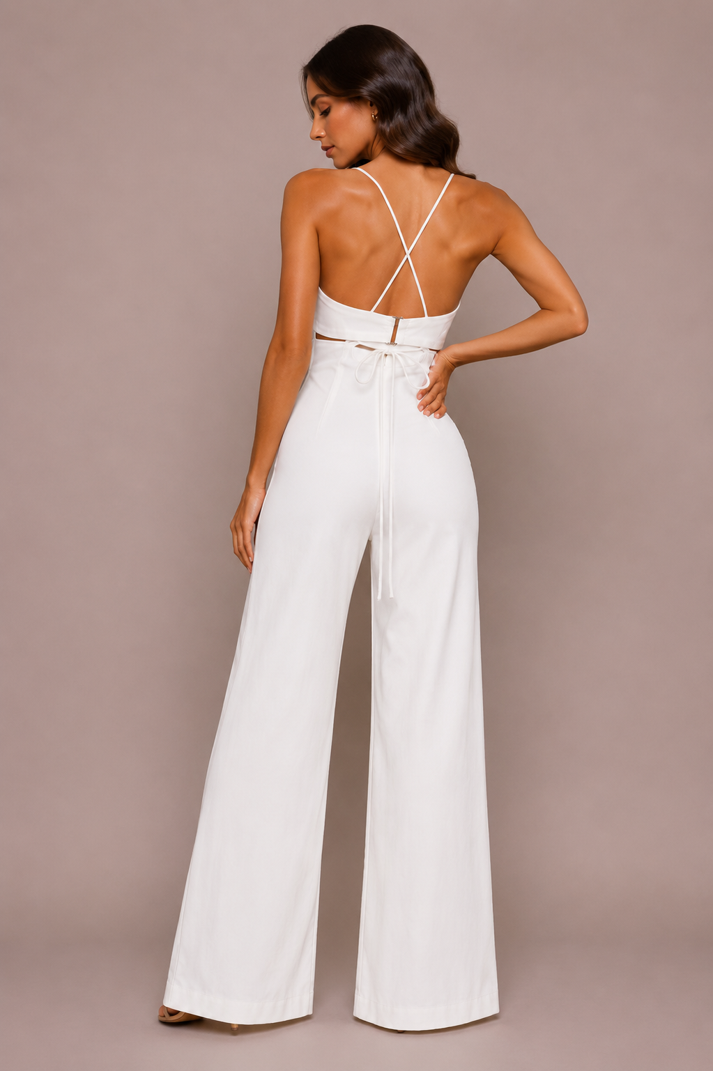 WELISA WHITE JUMPSUIT