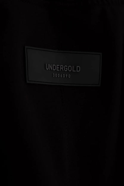 W BASIC WIDE STRAIGHTPANTS BLACK