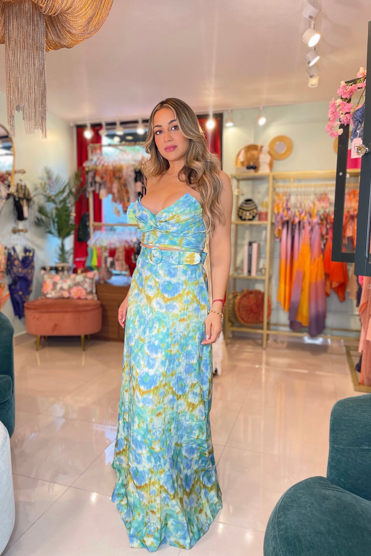 JOSIE AQUAMARINE SET