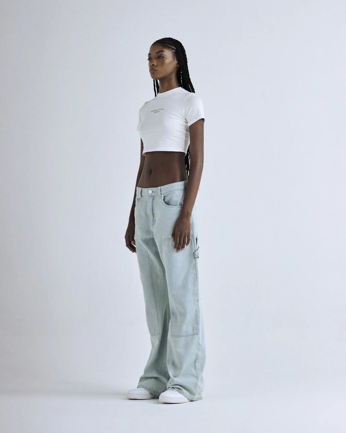 GENESIS PT01 BASIC BABY TEE WHITE