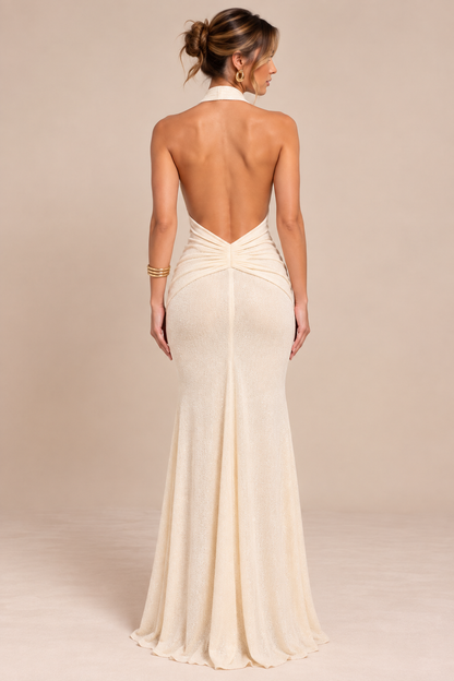 RAMILA IVORY MAXI DRESS