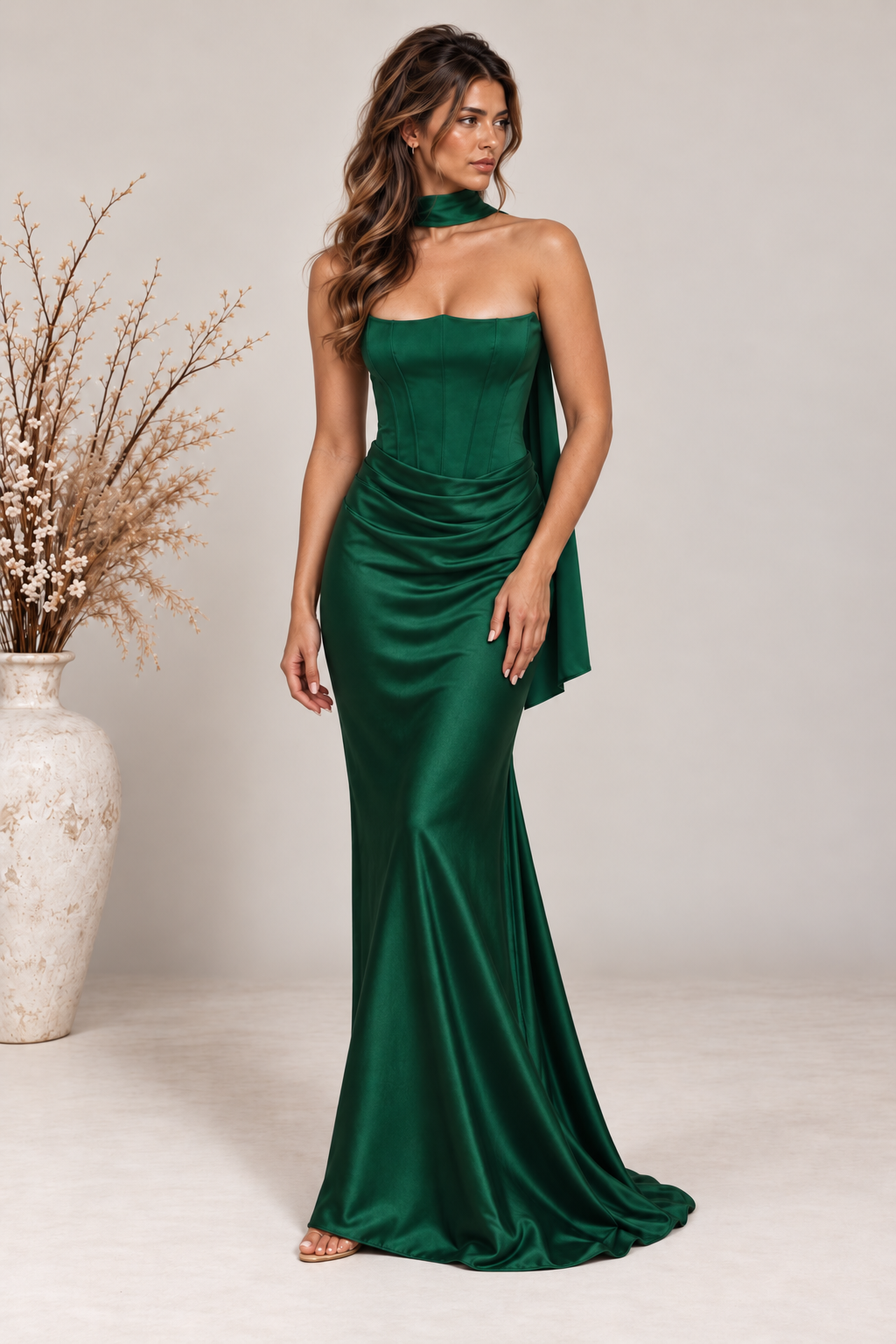 DANIBELLE CORSET GOWN DRESS