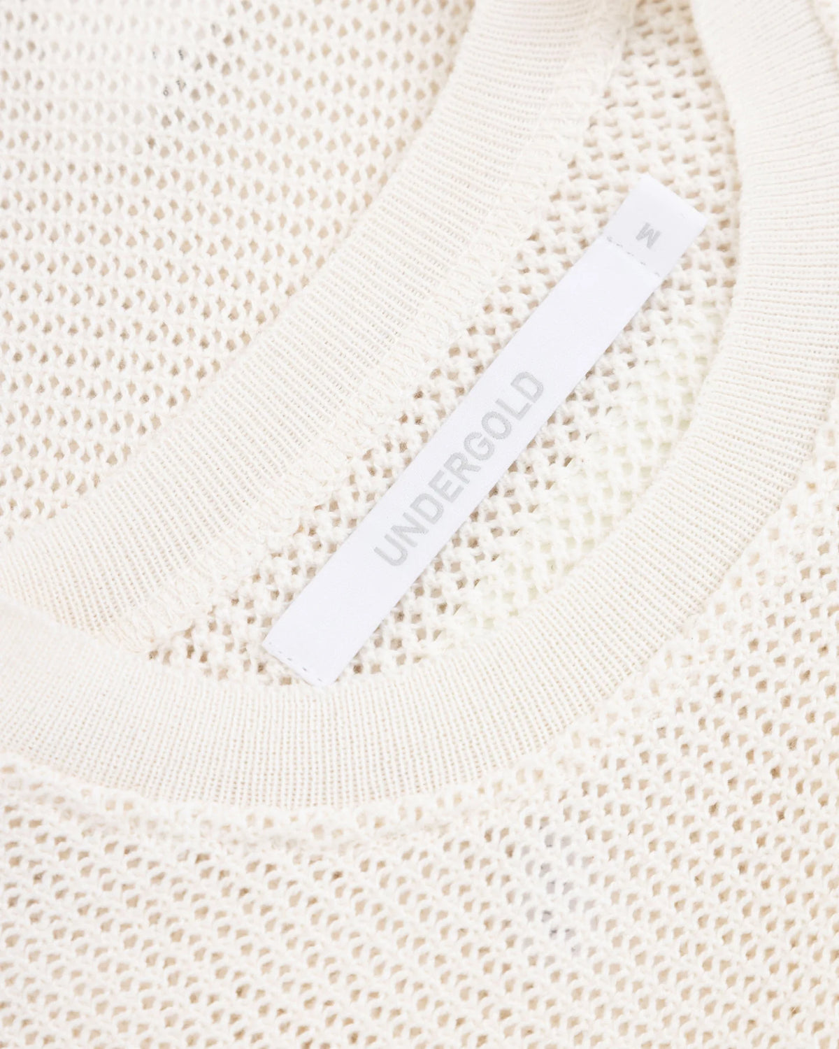 BASIC KNIT BABY TEE CREAM