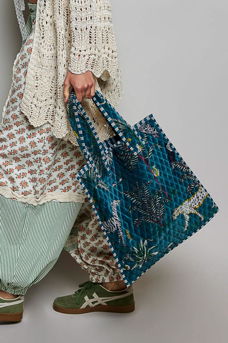 TROPICAL TOTE BAG /MEDIUM