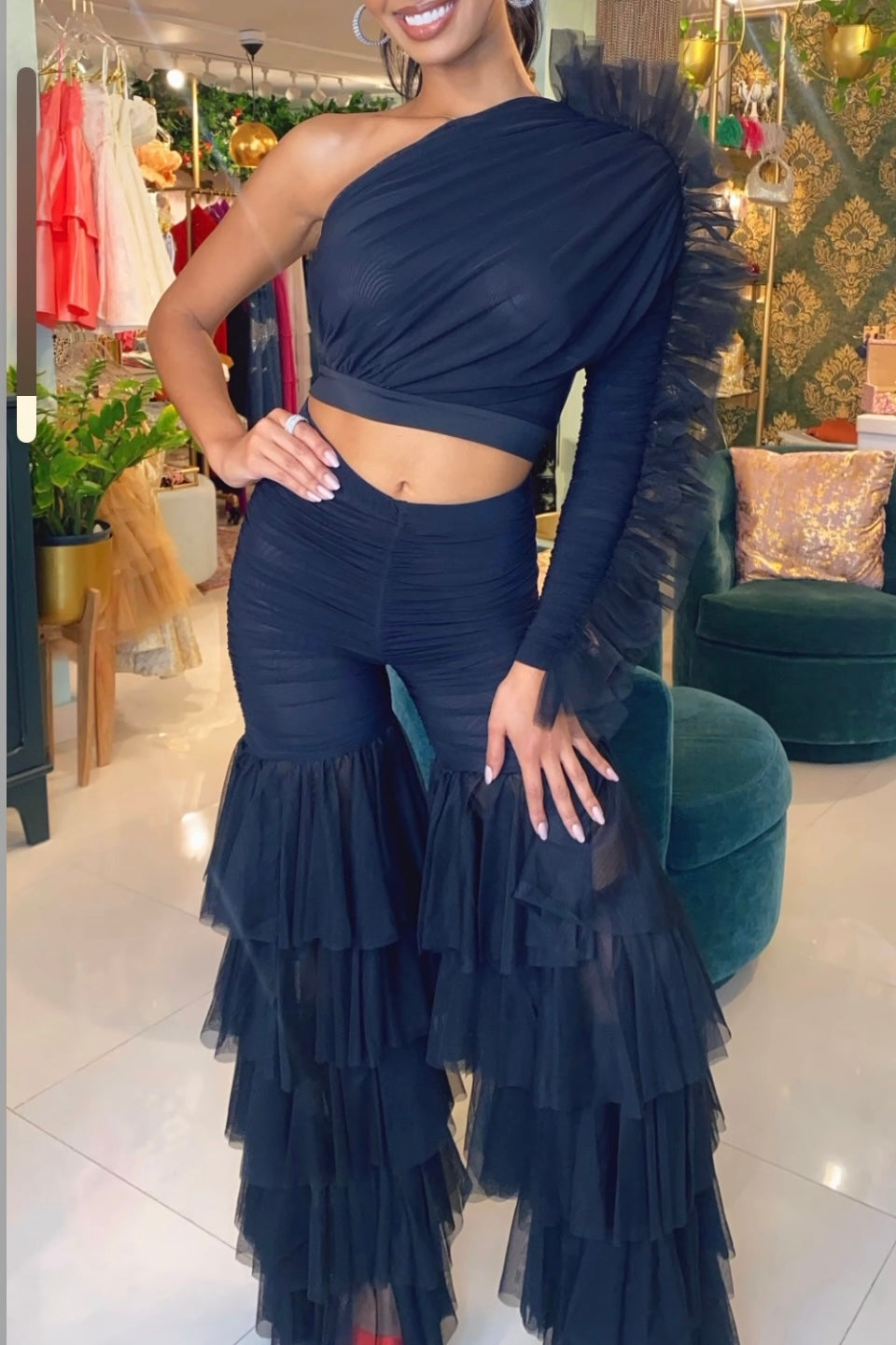 TULLE PANTS