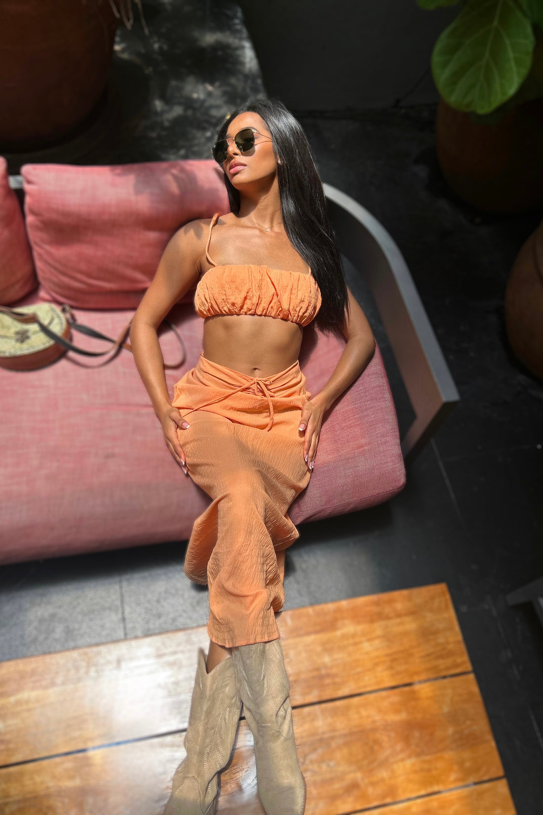 CECILIA SWEET ORANGE SET