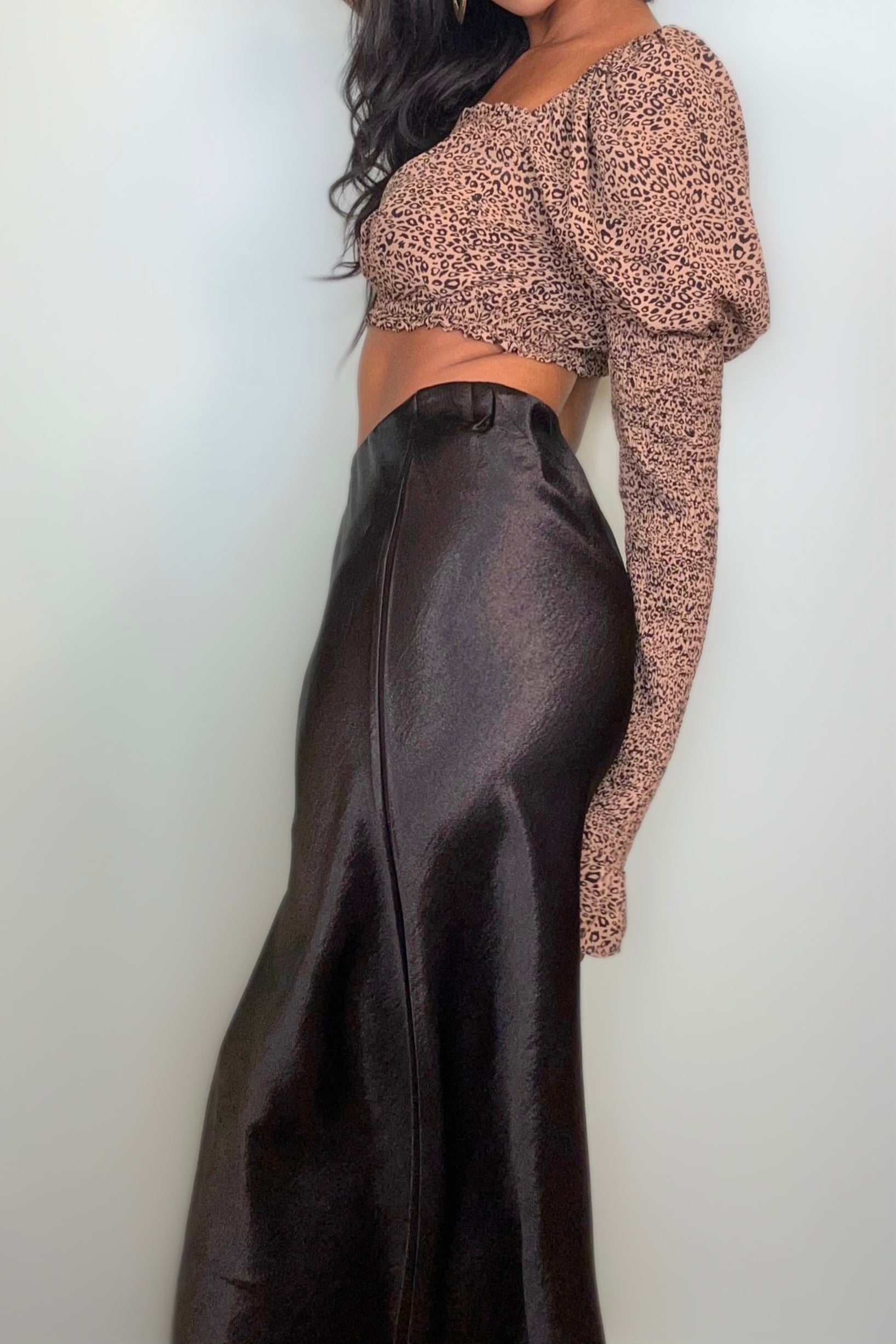 RAISA SILK SKIRT
