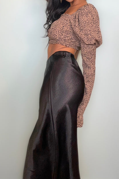 RAISA SILK SKIRT