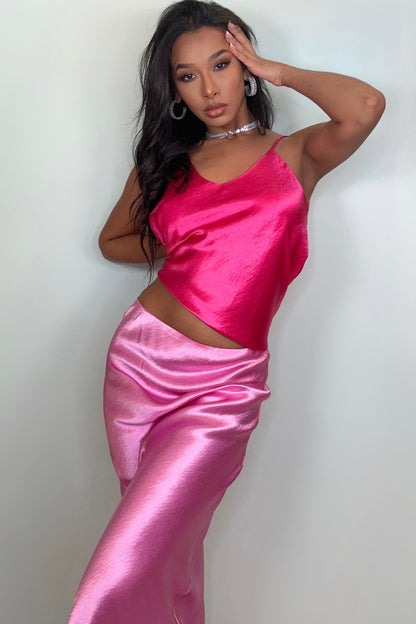 RAISA SILK SKIRT