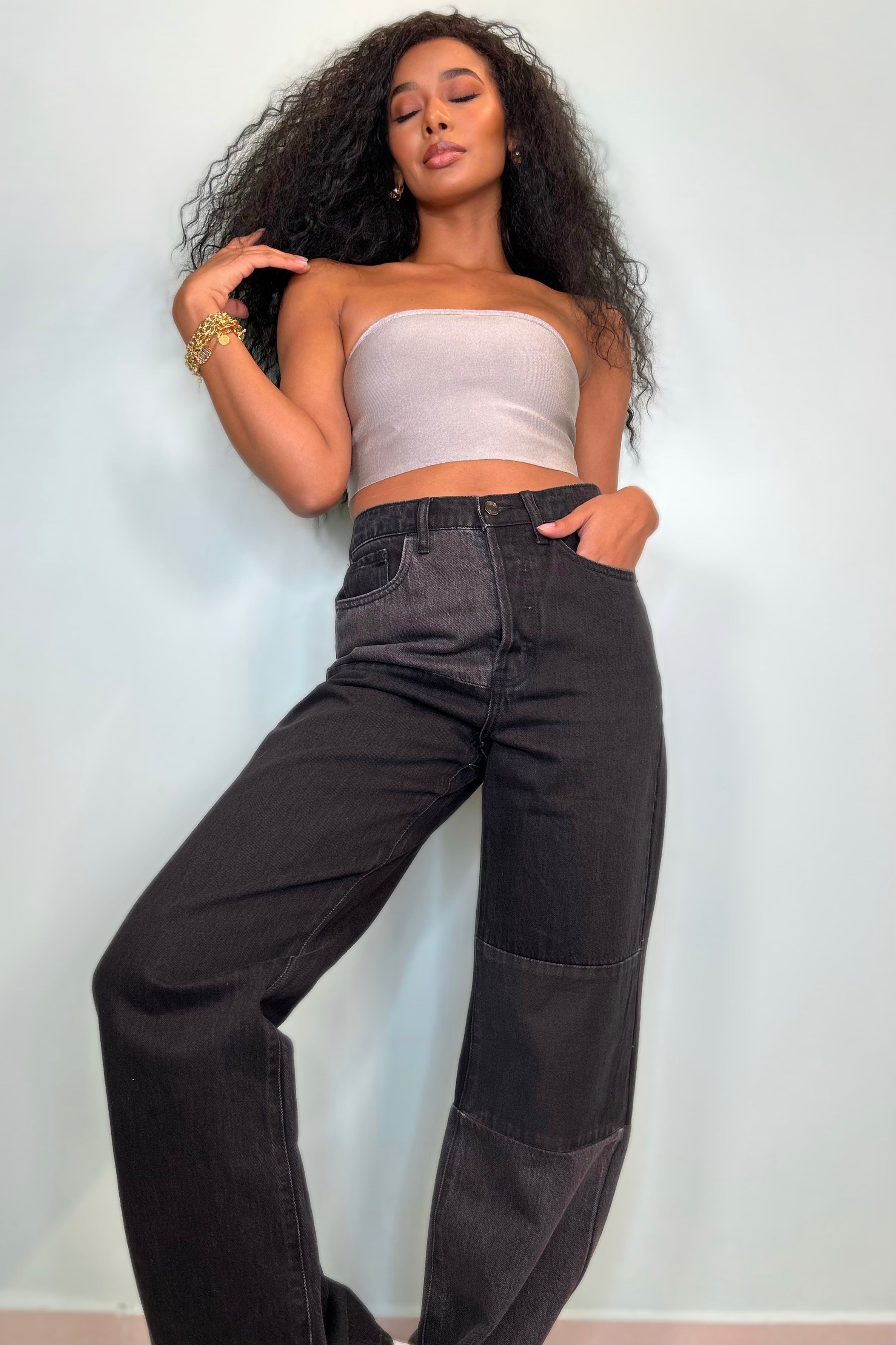 SUPER HIGH RISE DAD JEAN