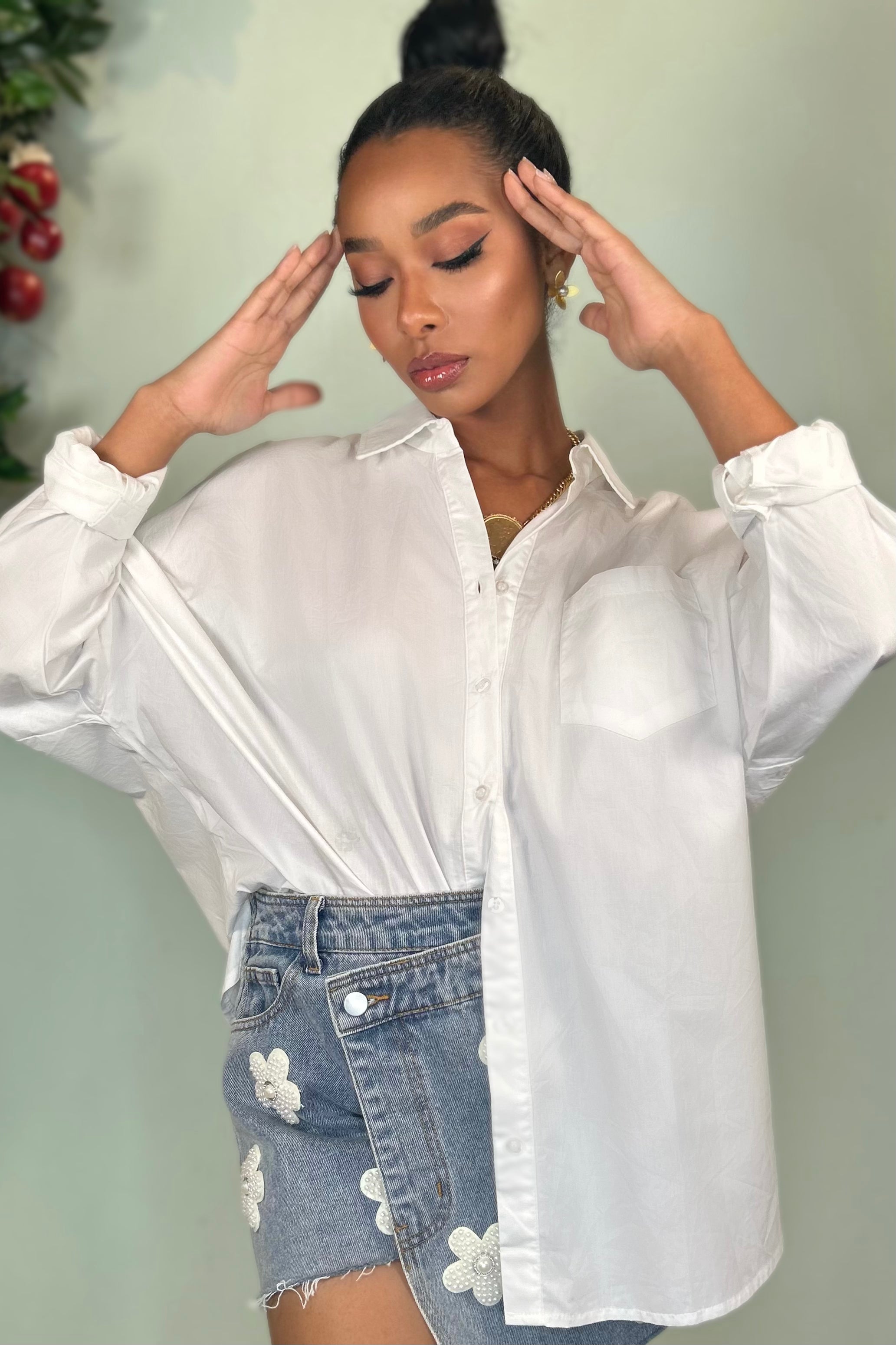 EVAN OVERSIZED TOP