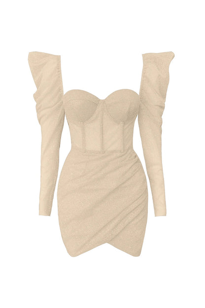 Champagne Corset Dress