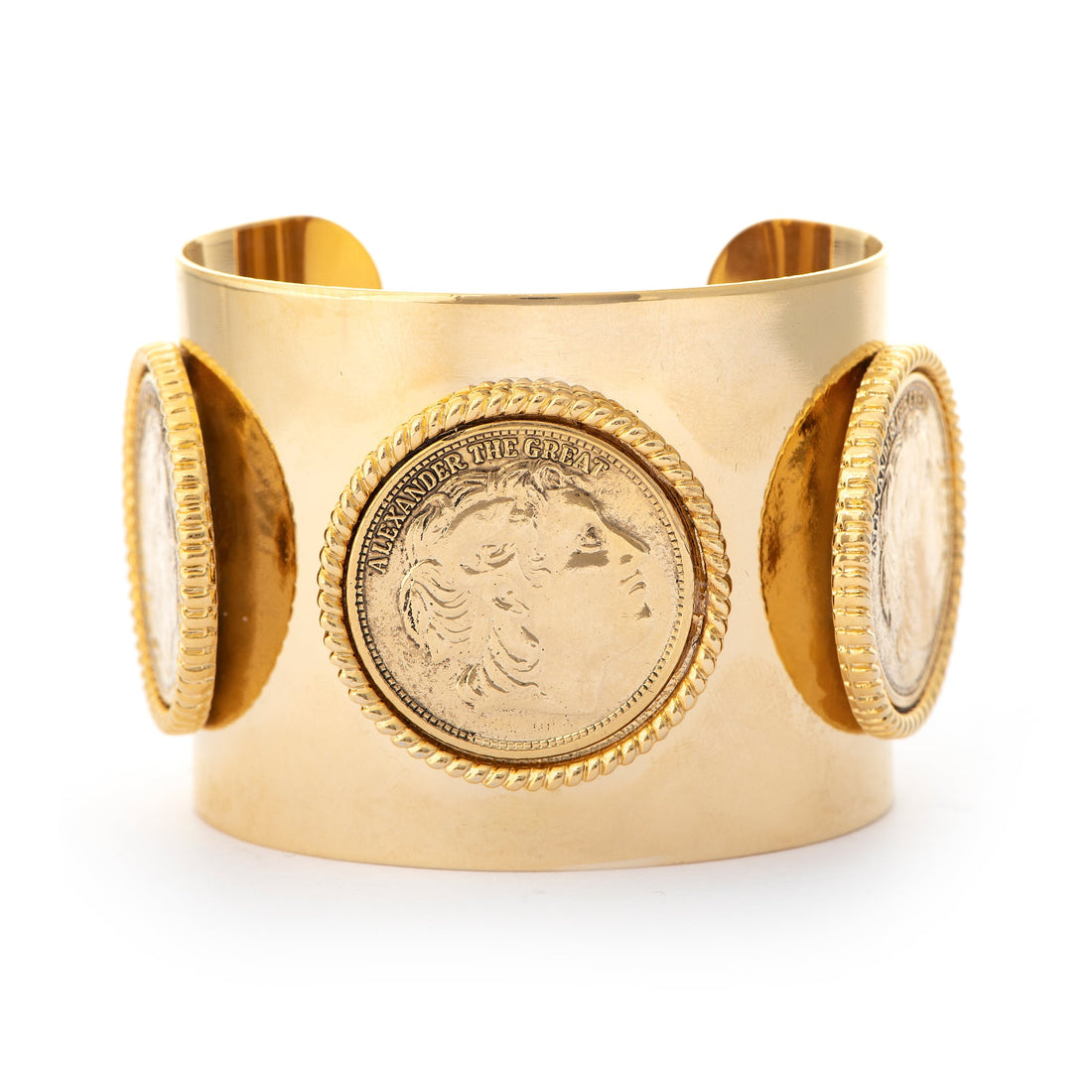 SILVER COIN BRACELET