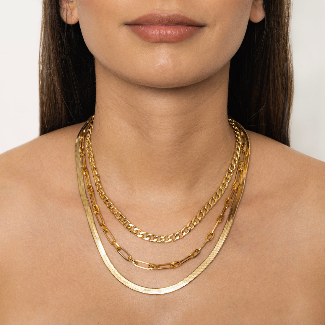 CHUNKY GOLD SET